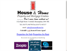 Tablet Screenshot of houseandhome.biz
